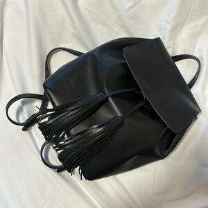 Mango black backpack